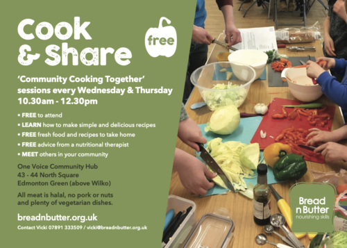 Cook & Share Flyer